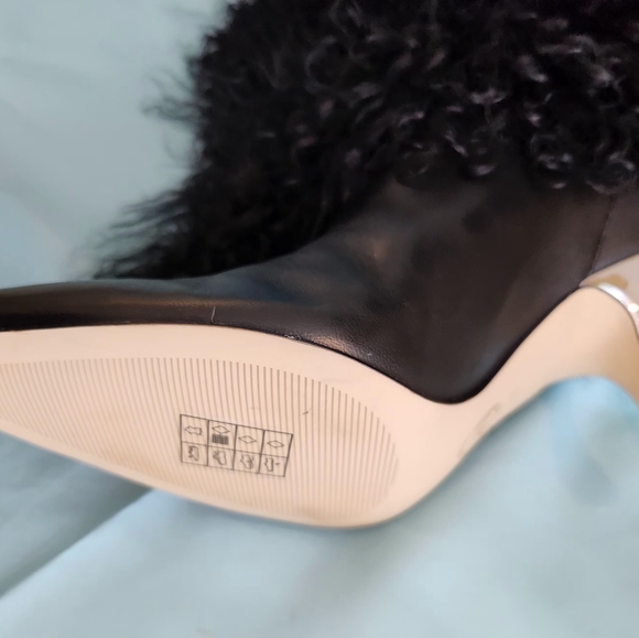 NEW In Box! Michael Kors Luna Shearling & Leather Boot. Sexiest Boots On Earth! - Picture 8 of 10